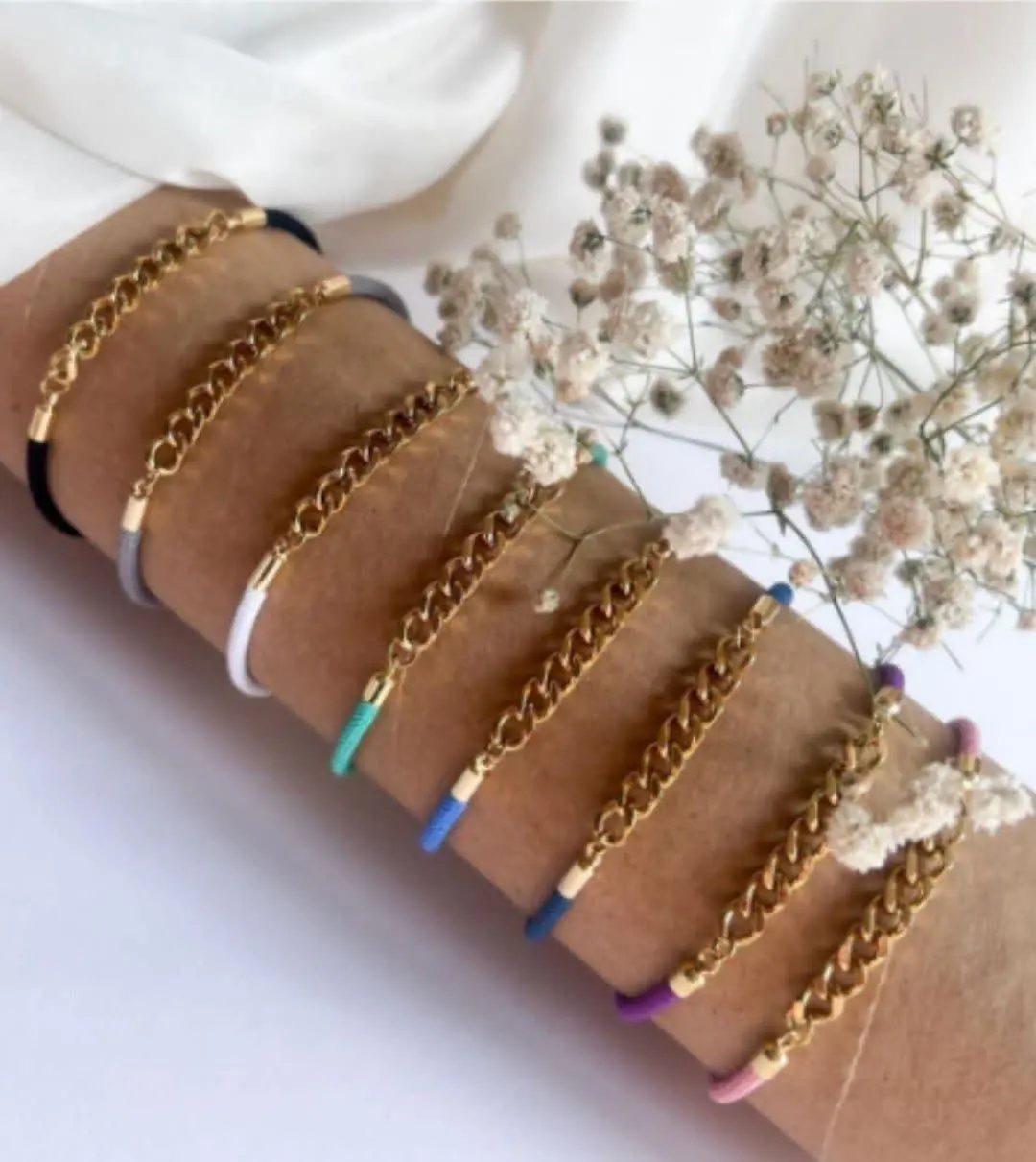 💍دستبند های کارتیر با زنجیر...