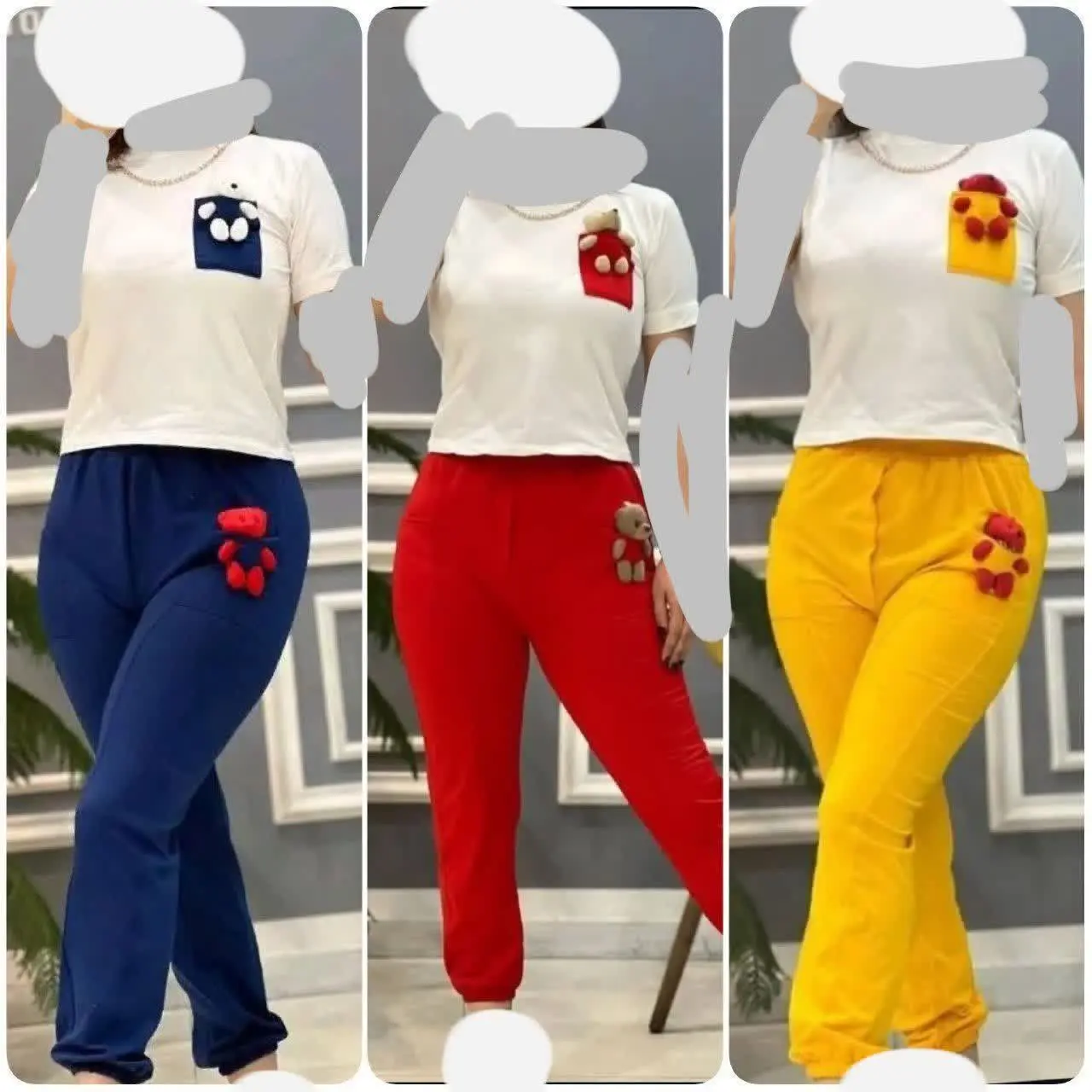 نام: تیشرت و شلوار عروسکی
