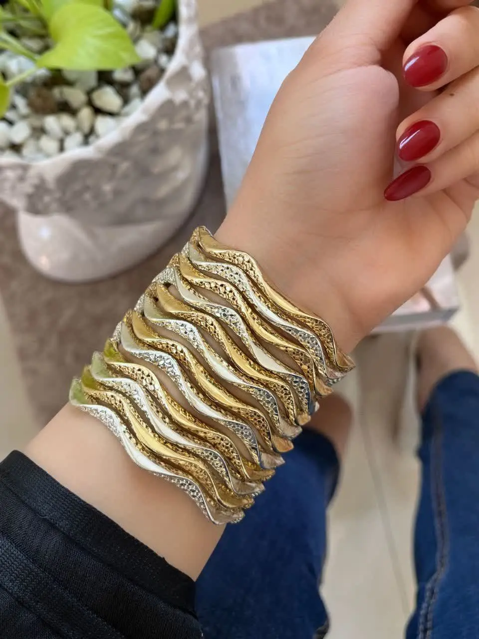 ترکیبی از دورنگ النگو فیوژن...