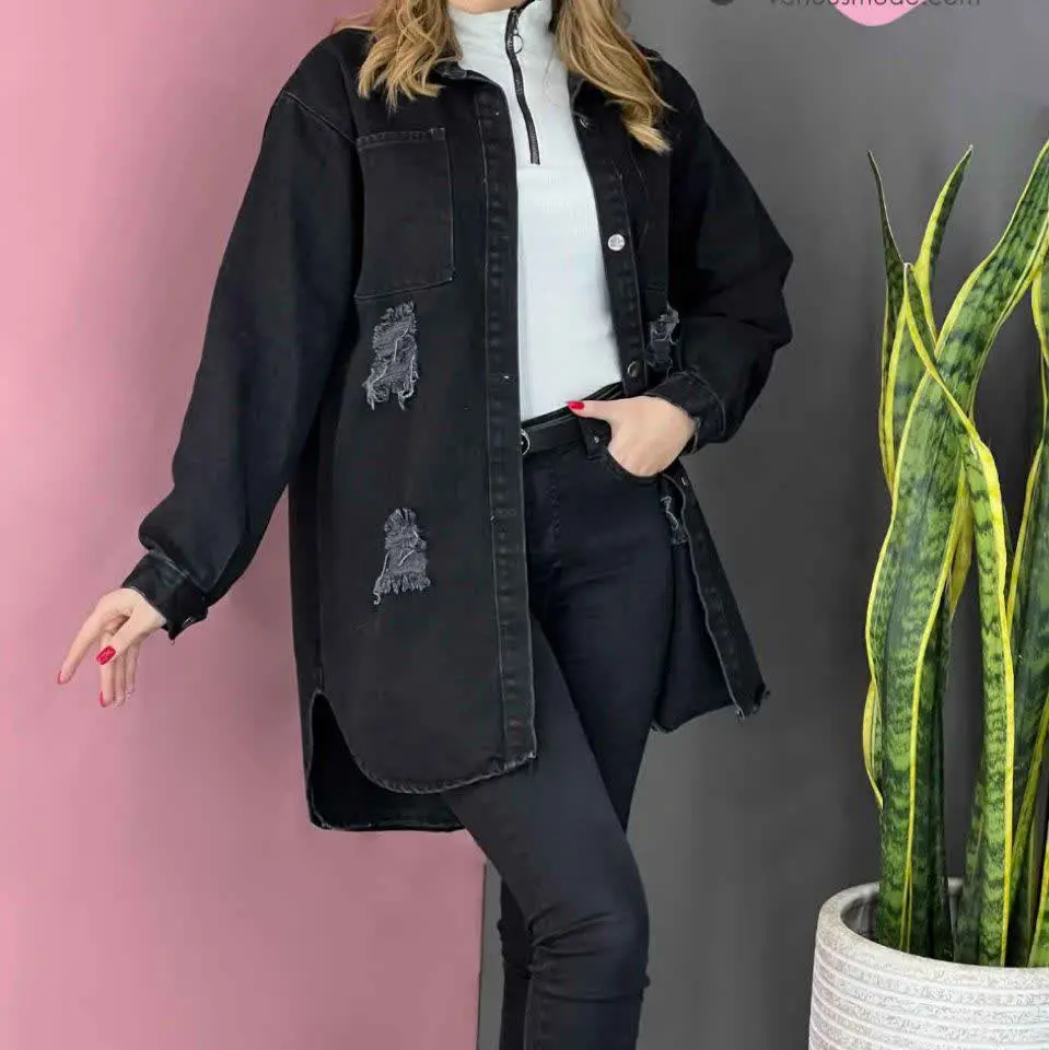 کت جین رنگی