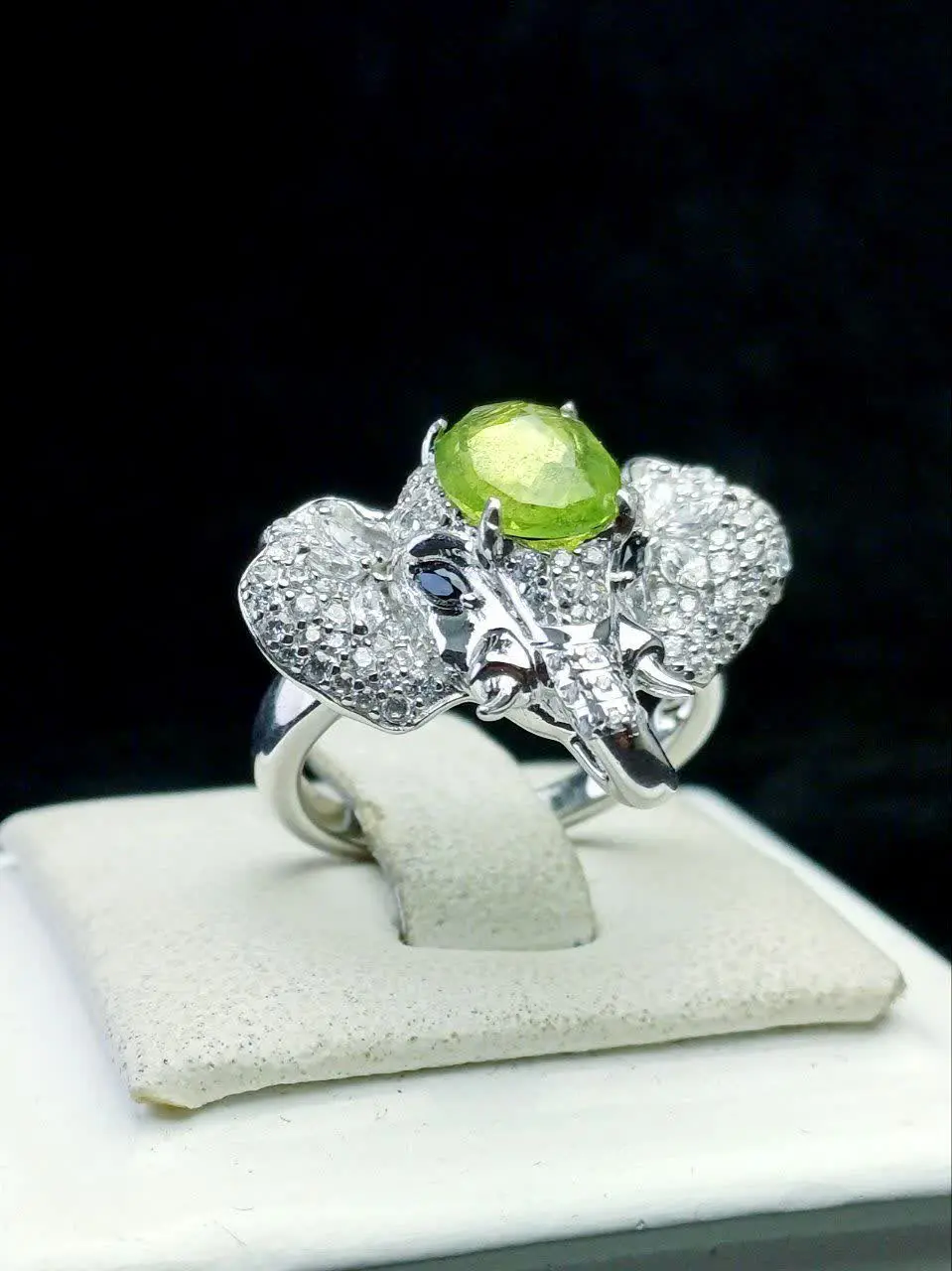 💎رکاب نقره، طرح سر فیل / جدیدترین و به روز‌ترین مدل موجود در گالری سید😎
