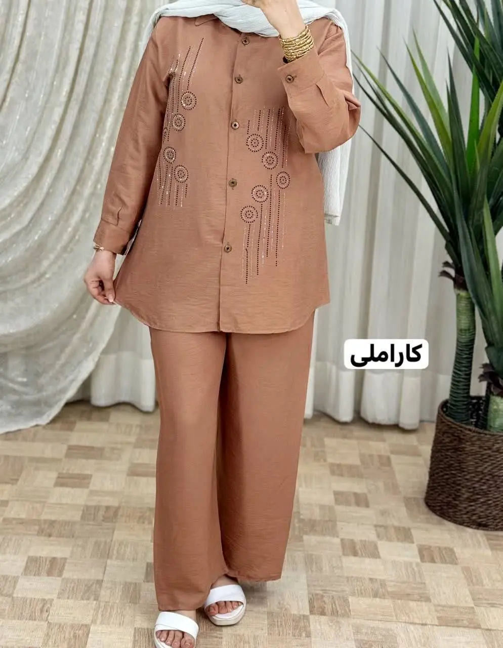 ست شومیز شلوار نگین