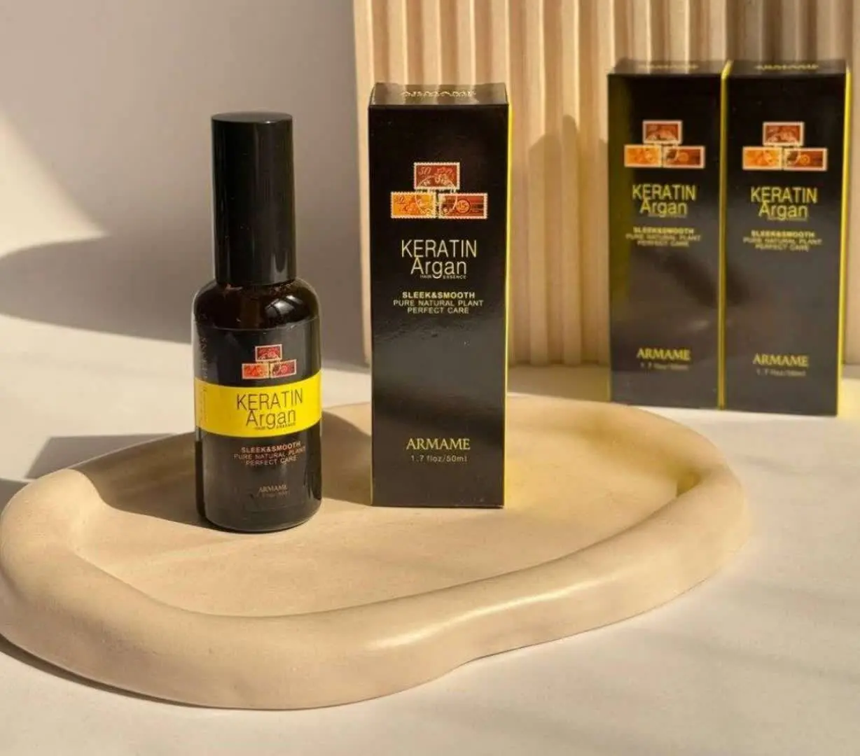 روغن مو کراتین و آرگان آرمام Armame
