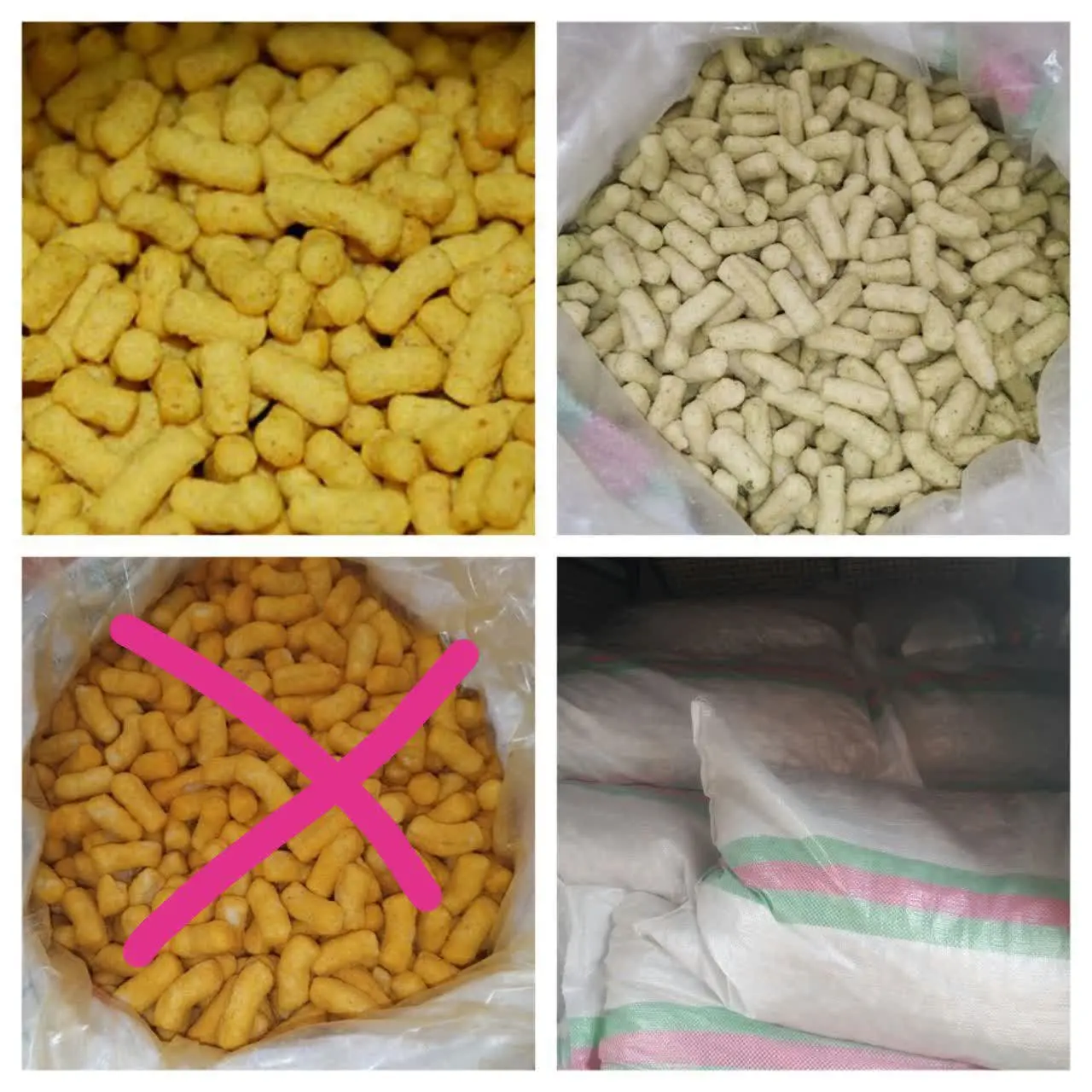 پفک‌های سویقی😋😋 با دو طعم 
