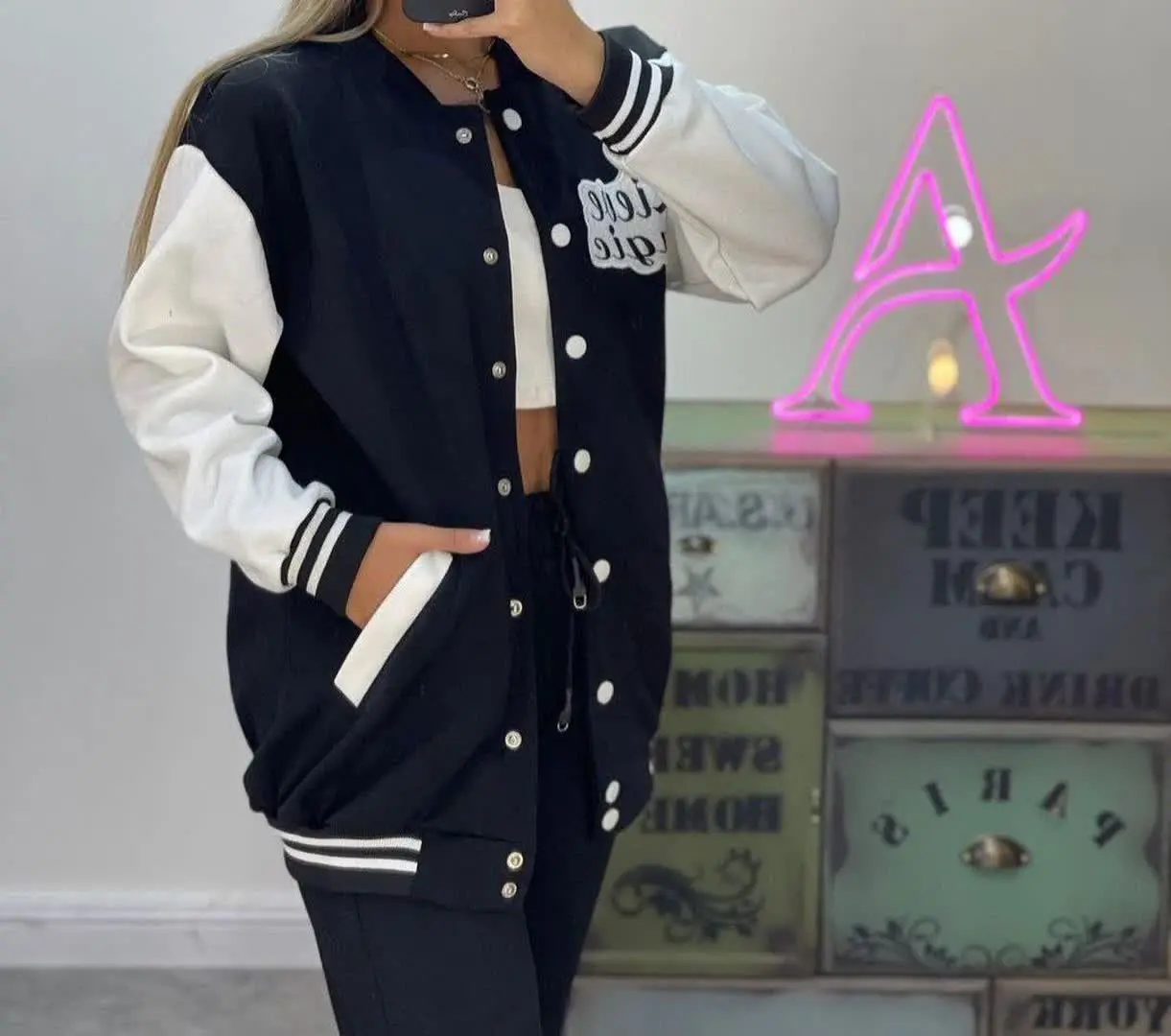 💞سویشرت بیسبالی شیک و خاص💞
