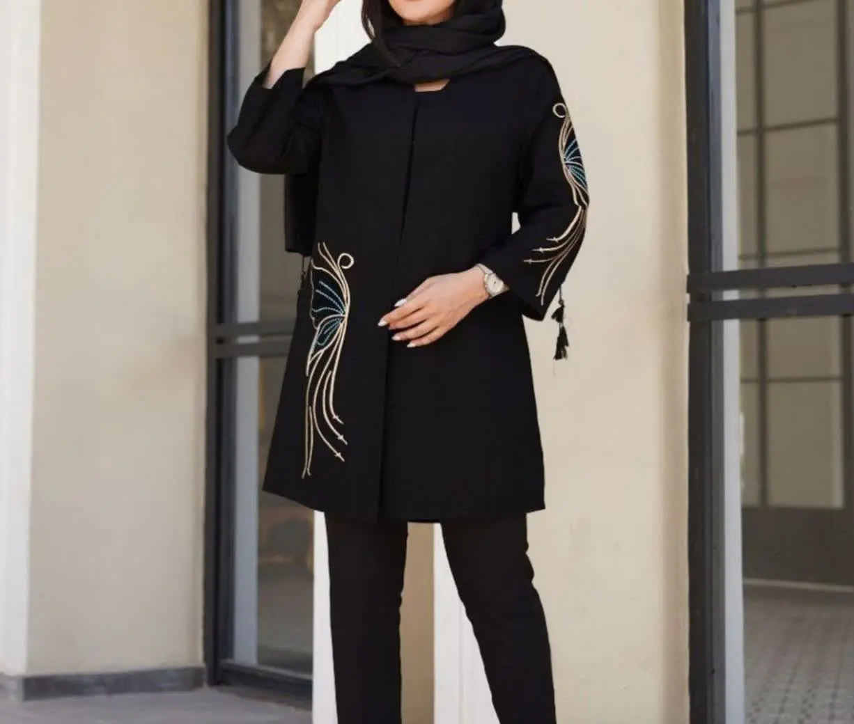 #مانتو #مجلسی مدل ترنج
