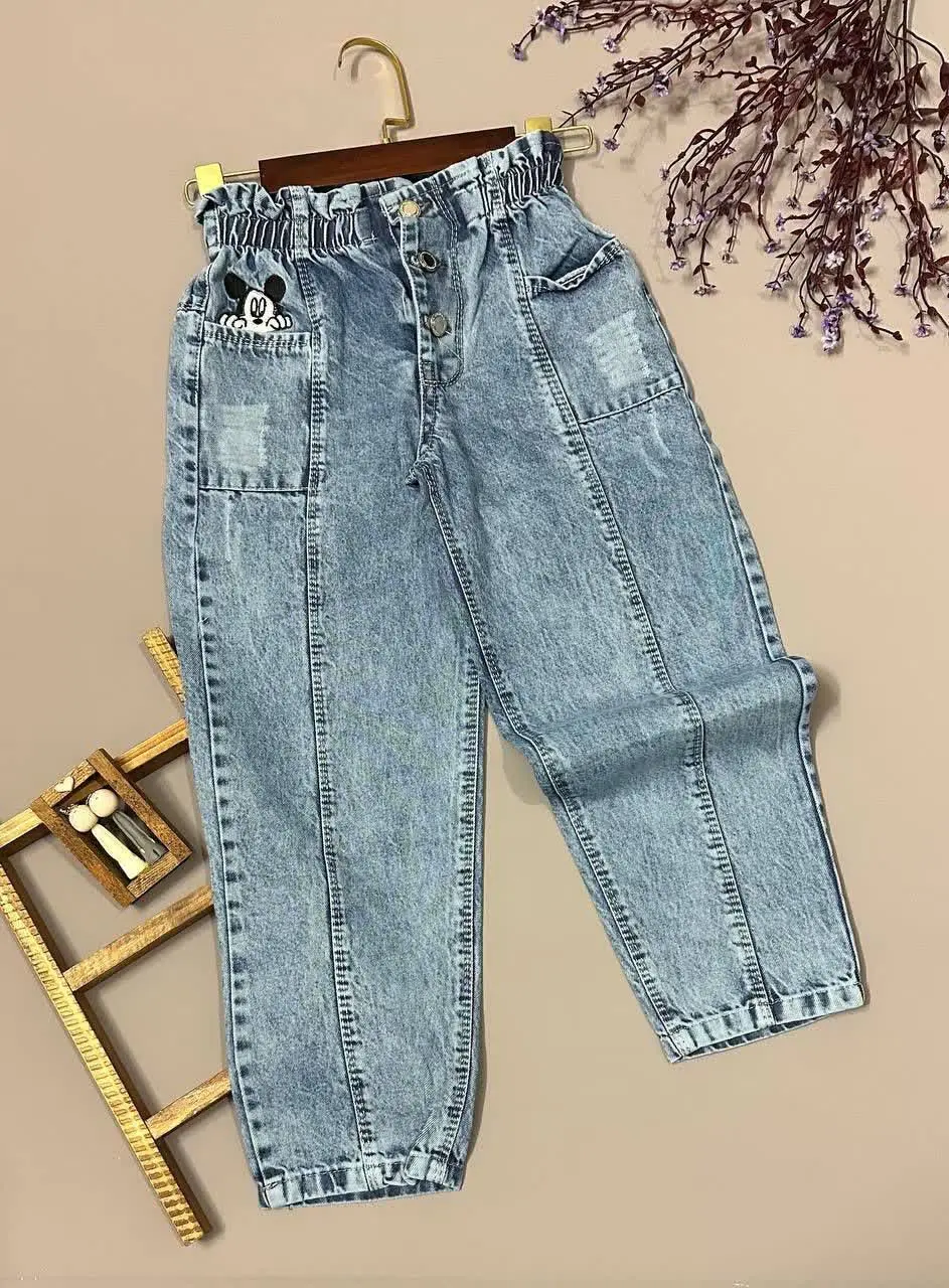 شلوار جین مام استایل هلن
