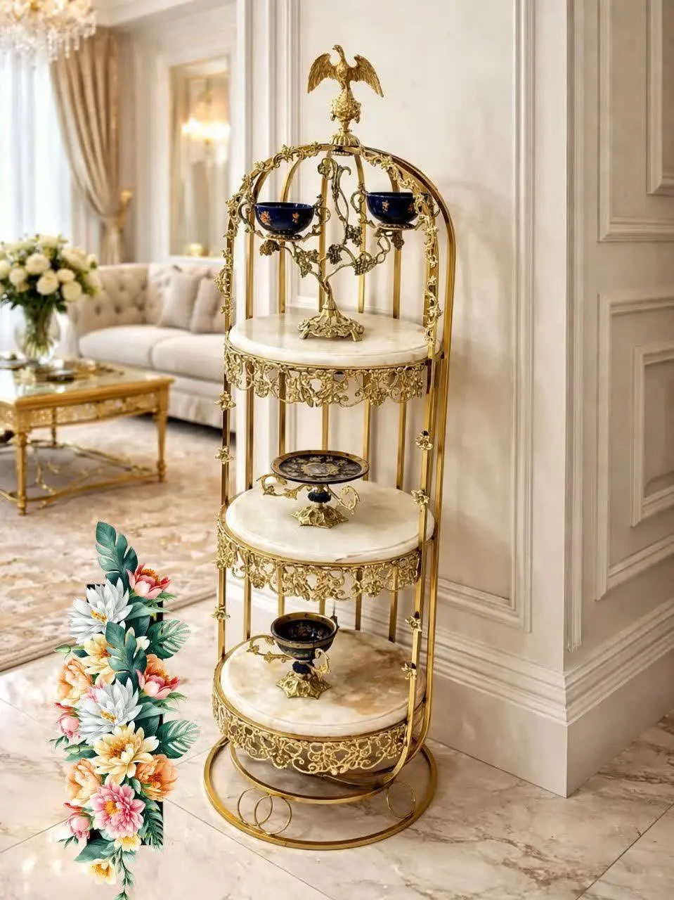 بوفه لوکس سه طبقه | انتخاب...