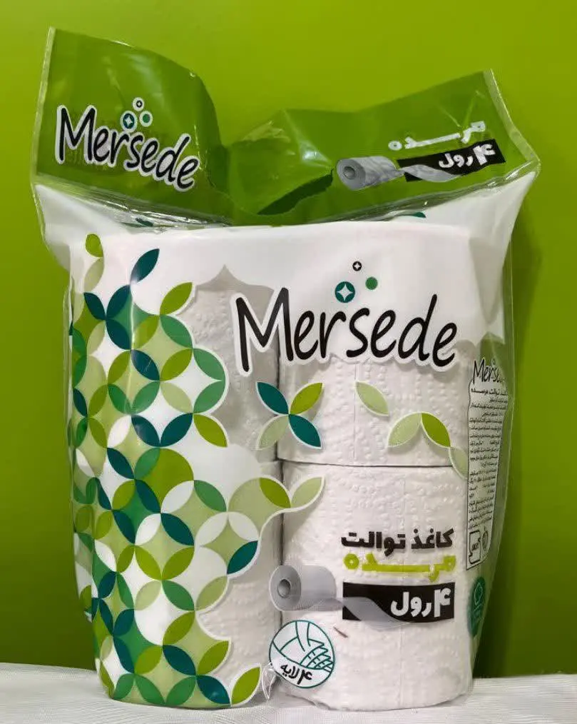 دستمال توالت چهارقلو 

