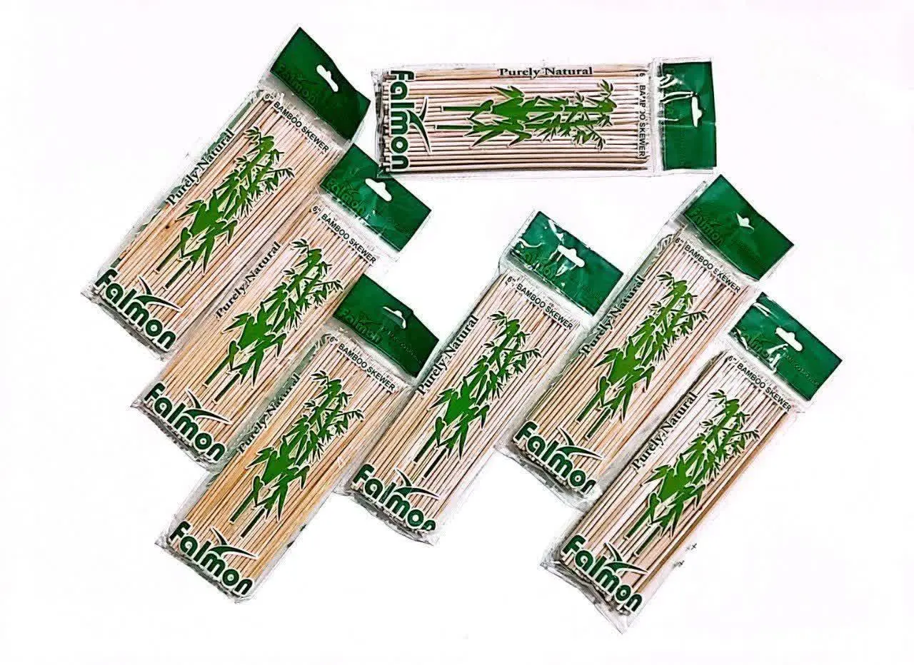 سیخ چوبی ۲۰ سانت بسته‌ای
