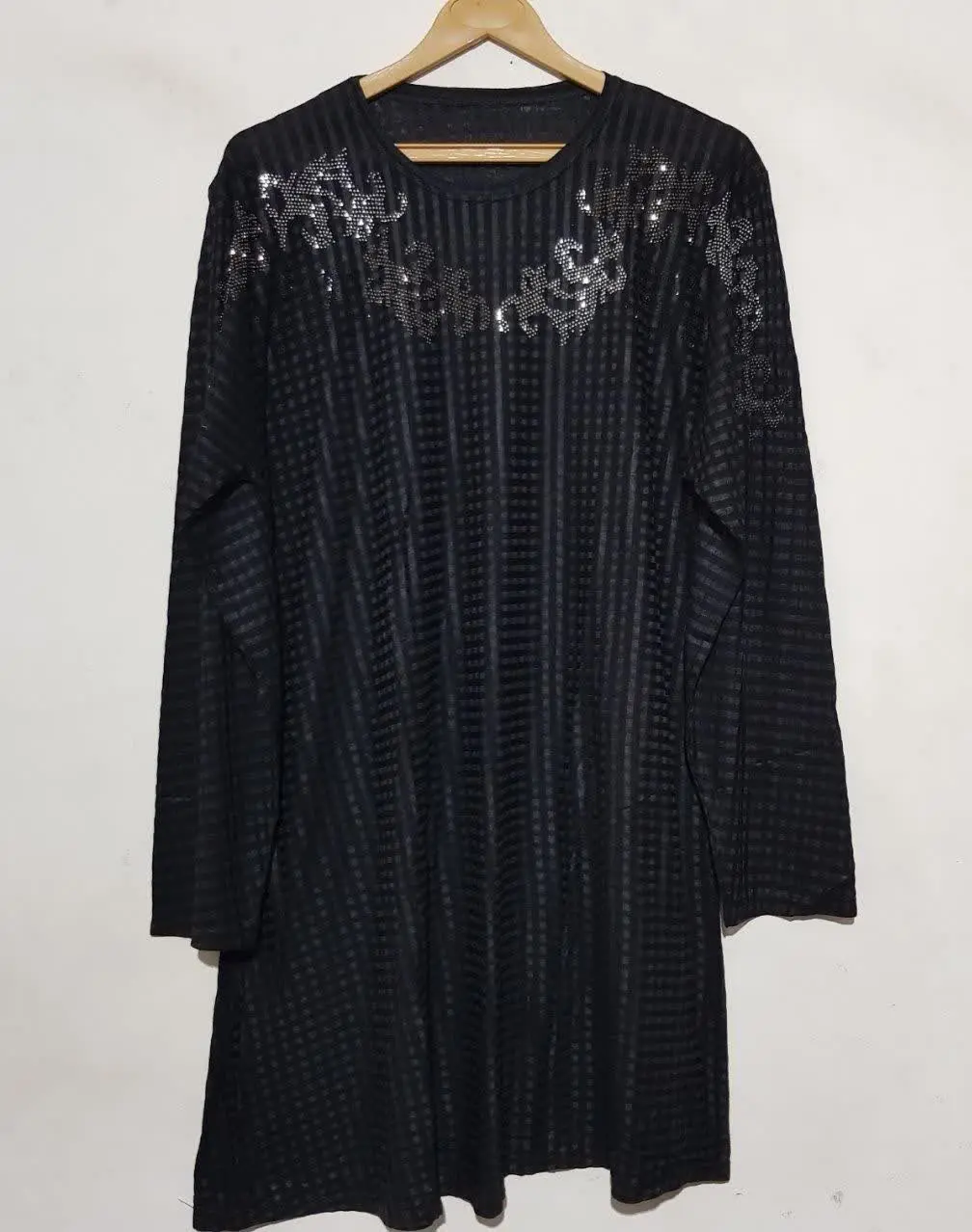 تونیک نگین دار مشکی😍
