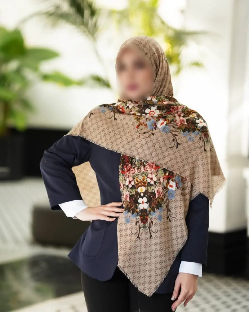 🔸روسری نخی یونیک