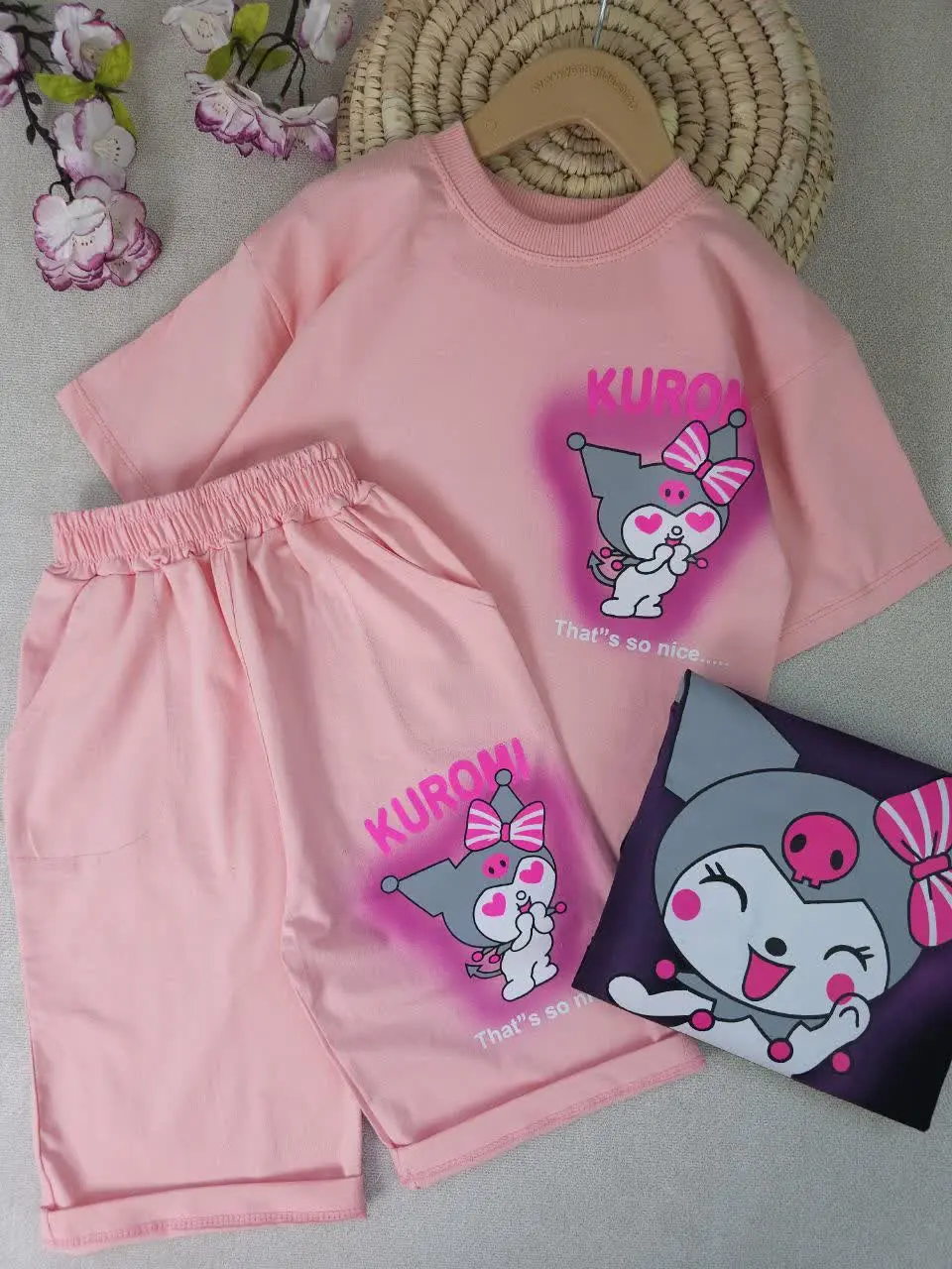 تیشرت و شلوارک دخترانه sonice
