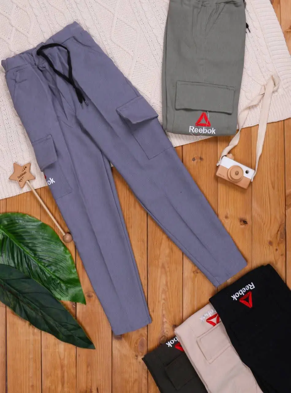 🎄 شلوار اسلش کتان ریبوک پسر...