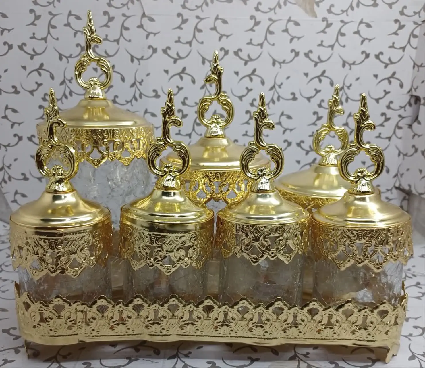 پاسماوری هفت پارچه با زیره طلایی شارژ شد 😍😍😍
