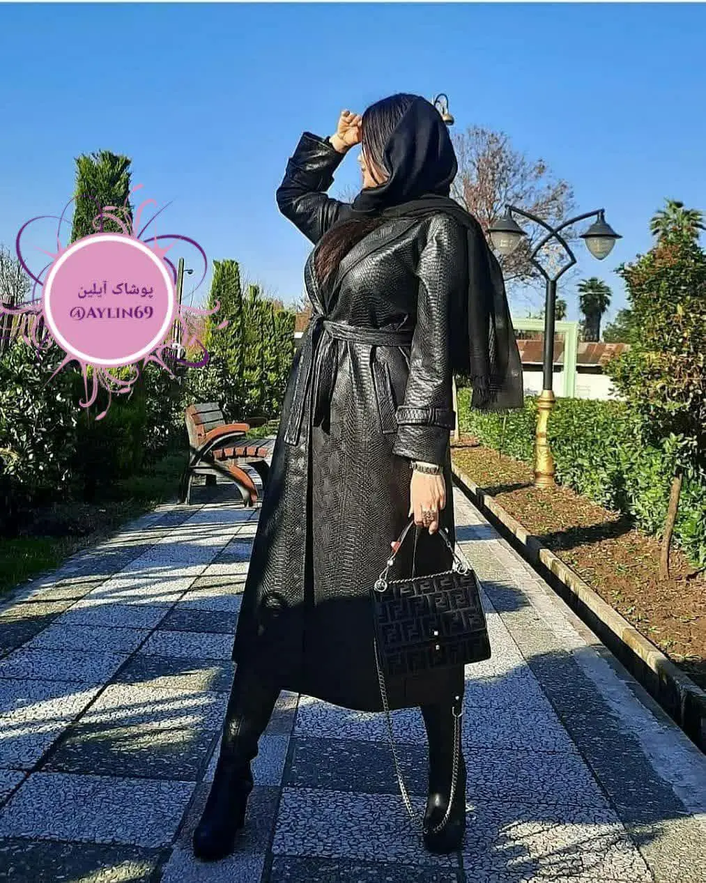 پالتو چرم پوست ماری الارز