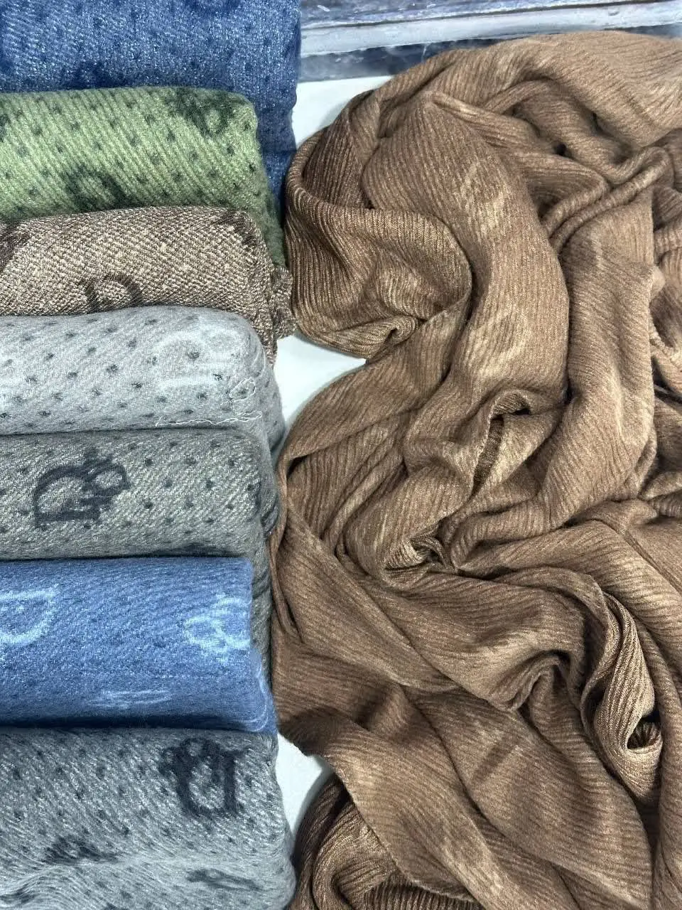 🐝شال موهر پلیسه سنگشور