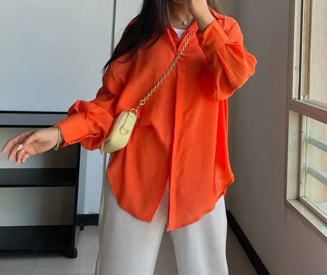 شومیز مداد رنگی وال