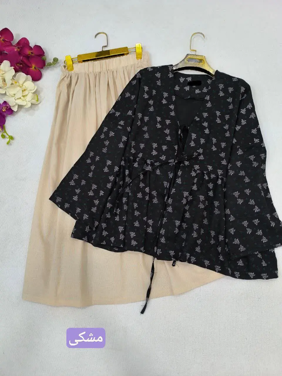 🌷نام: ست شومیز دامن شکوفه