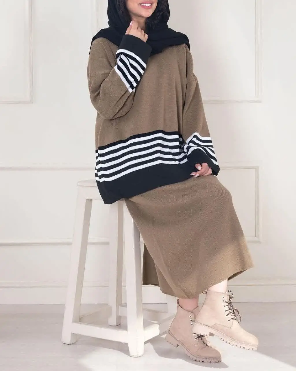 🖋نام: بلوز دامن بافت
