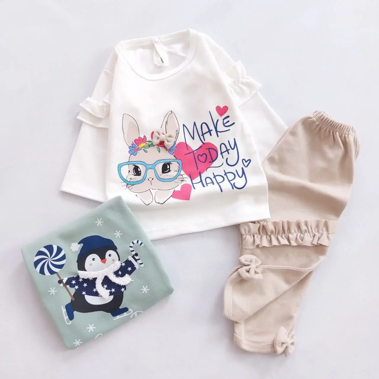 بلوز شلوار خرگوش عینکی