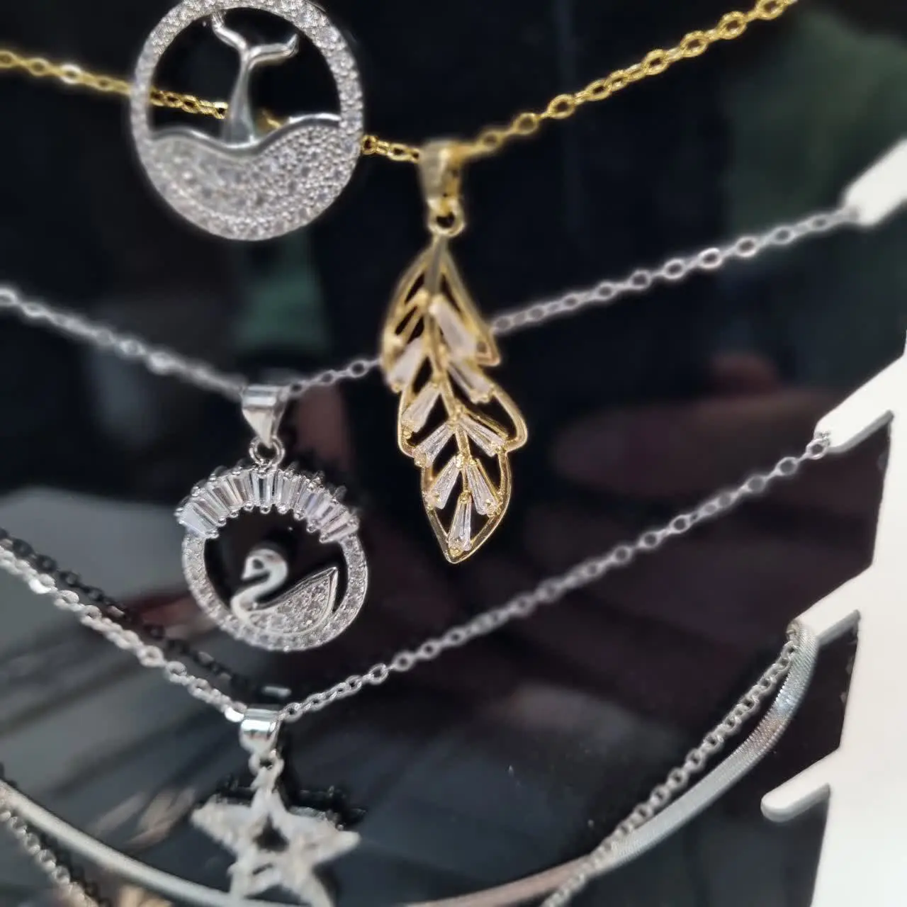 انواع گردنبند های زنونه کیوت 🫰