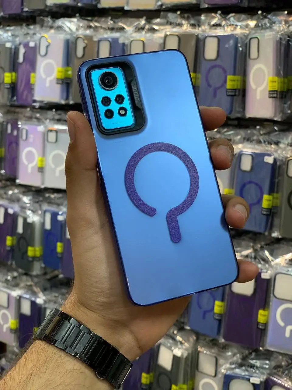 📱مدل قاب: قاب سوکول مات رنگی طرح مگسیف مخصوص انواع #سامسونگ #شیائومی و #آیفون 
