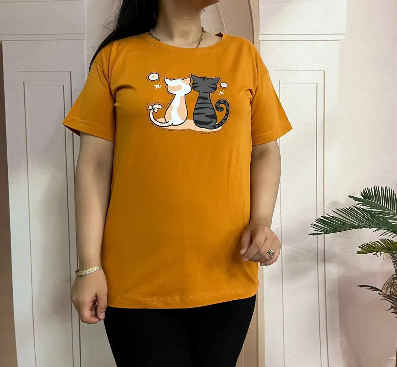 تیشرت گربه عاشق😍