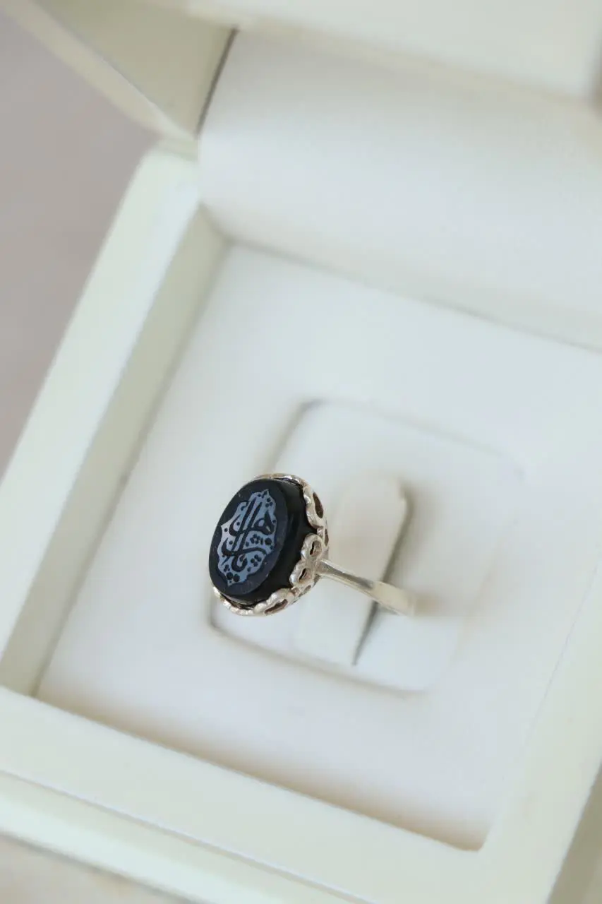 انگشتر نقره زنانه مدل غنچه