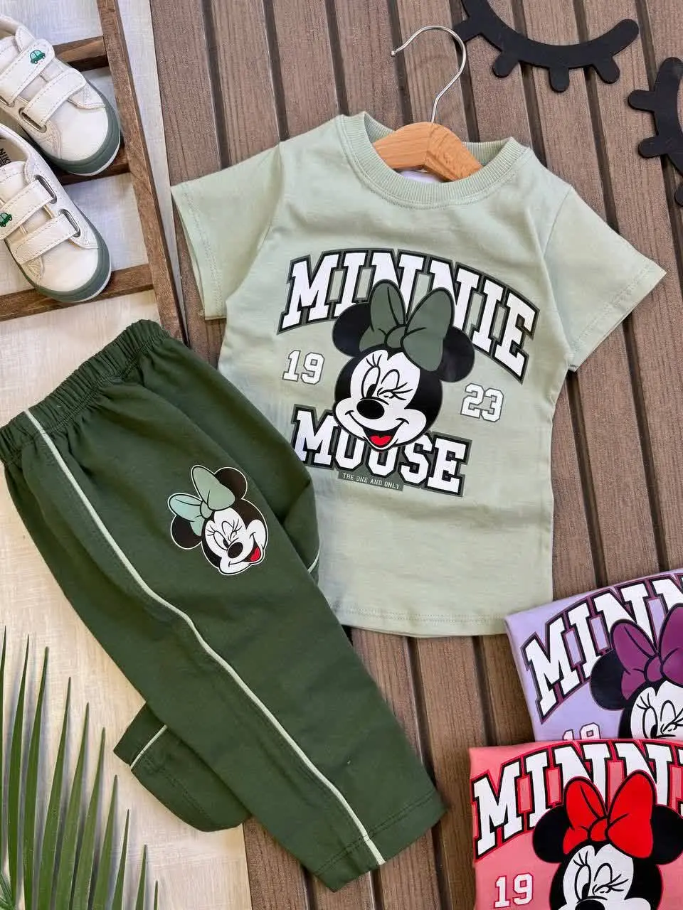 تیشرت شلوارک مینی چشمکی😍
