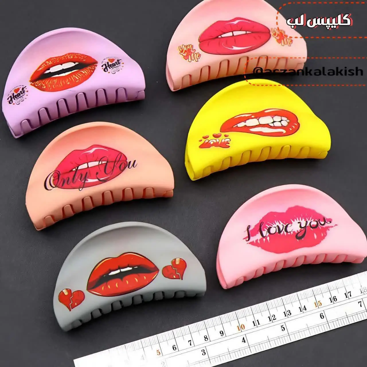 کلیپس لب 🌹 

