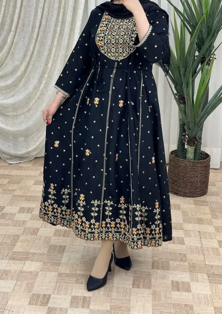 ▪️نام: پیراهن سوزندوزی اورجینال بانو گل
