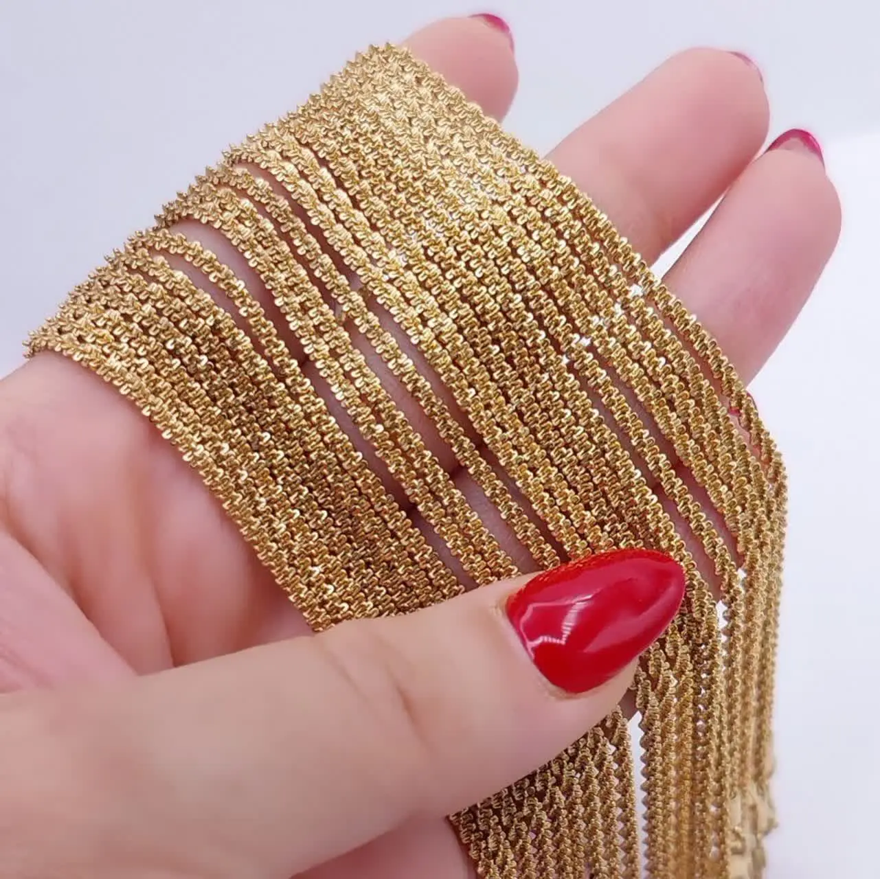 #زنجیر خاویاری استیل کد ۱۹۱۳
