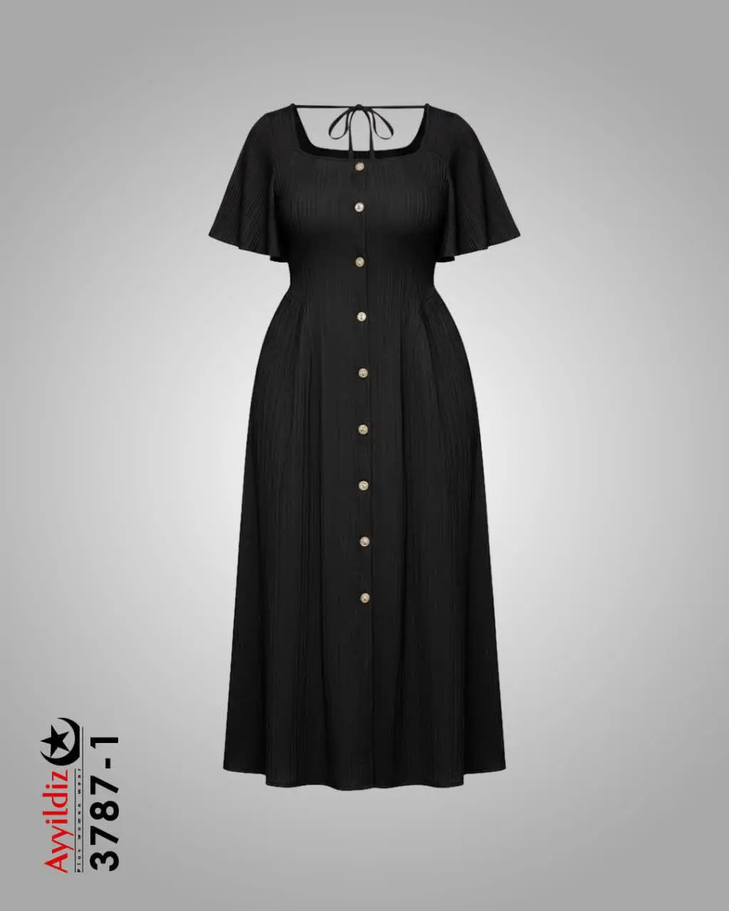 ✅پیراهن یقه باز بیگ سایز آی...