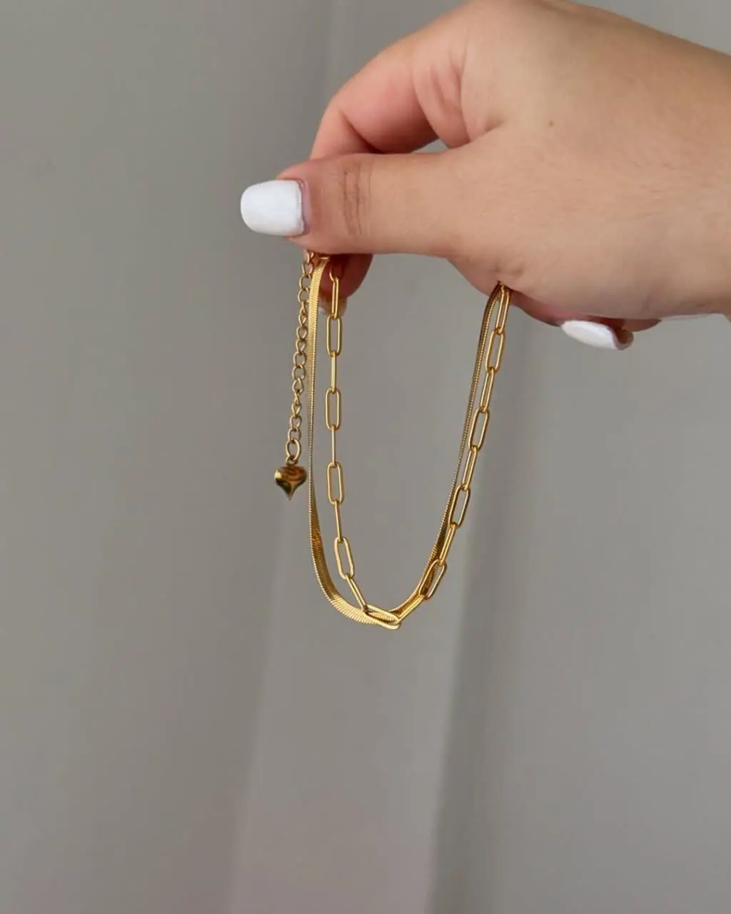 💍دستبند دو ردیفه ی ماری و ز...