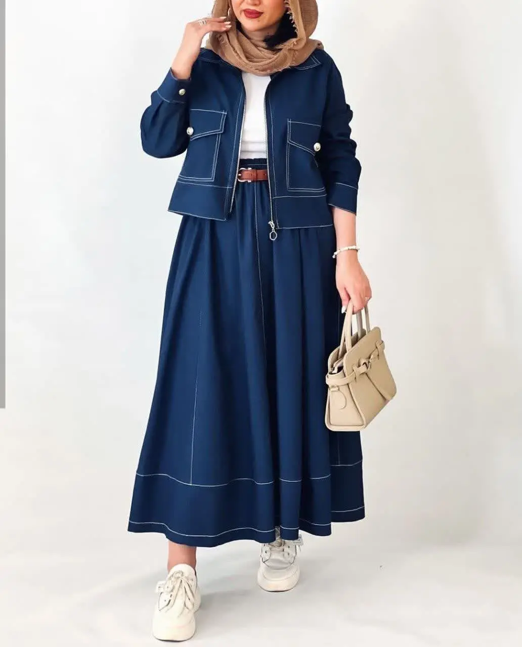 👕نام: ست کت و دامن رویا💥💫
