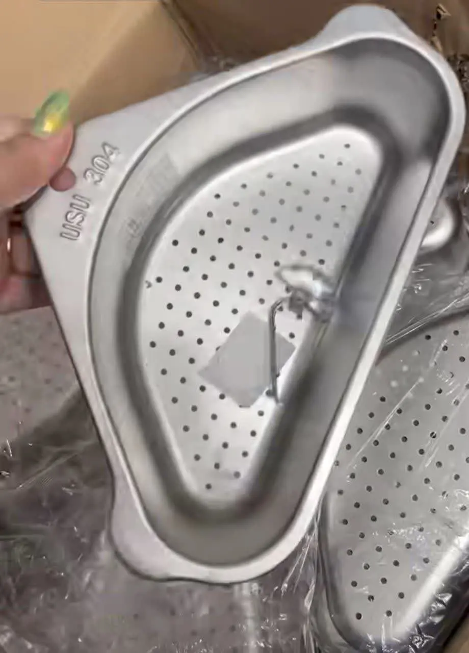 ابکش سه گوش استیل