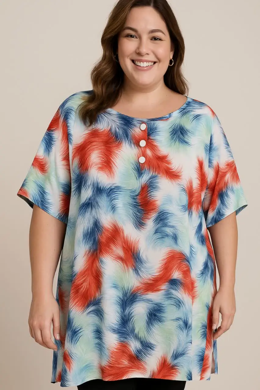 🌼تیشرت‌های نخی قواره بزرگ
