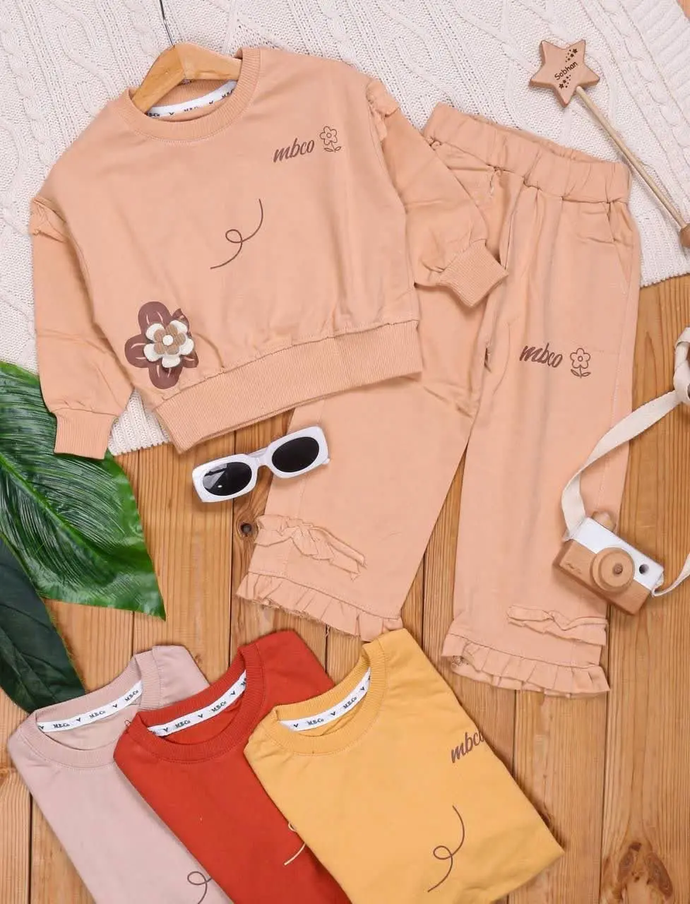 🎄بلوز شلوار دمپا پرک دختران...