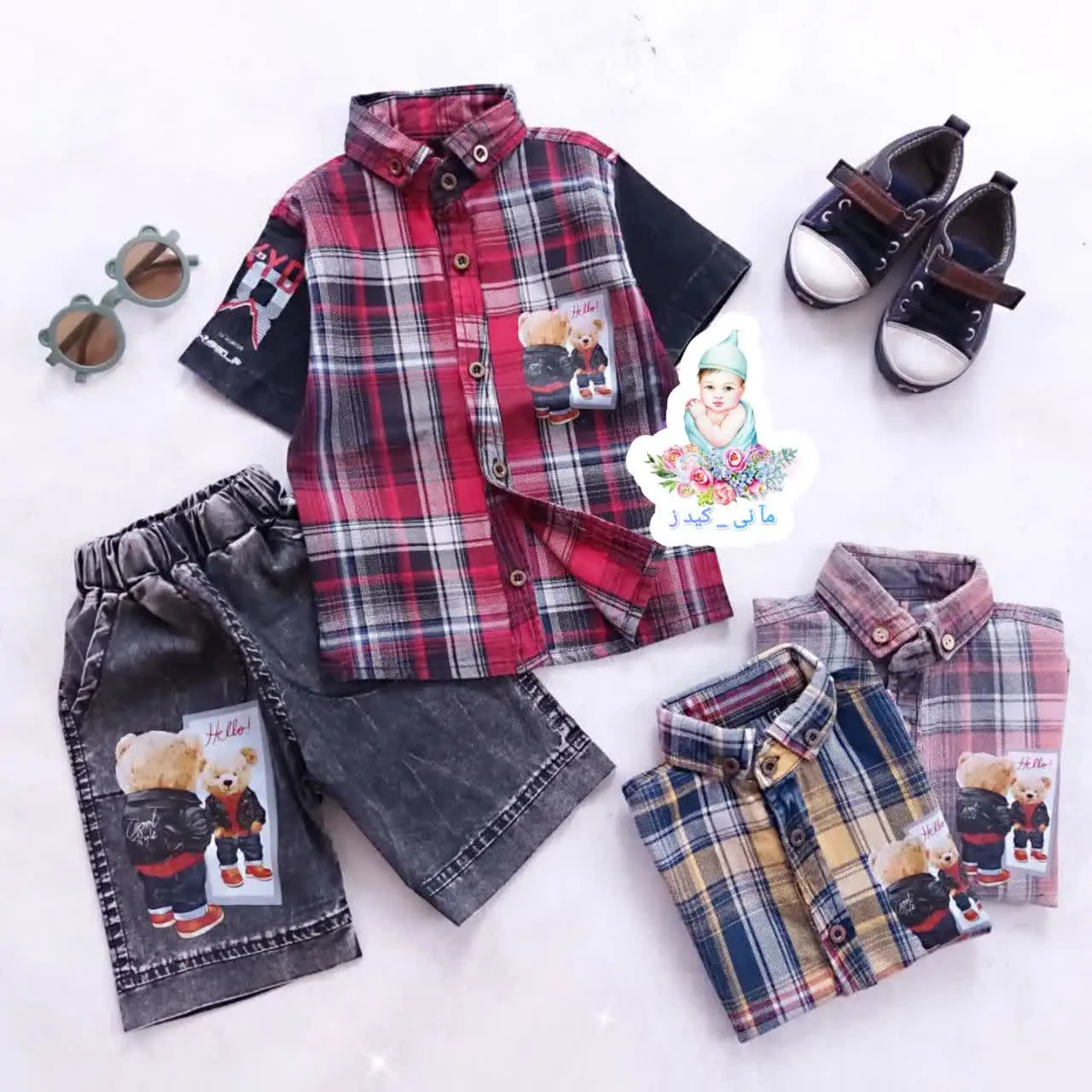 پیراهن و شلوارک😍
