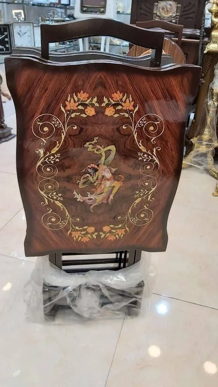 میز عسلی چمدانی ۴تیکه
