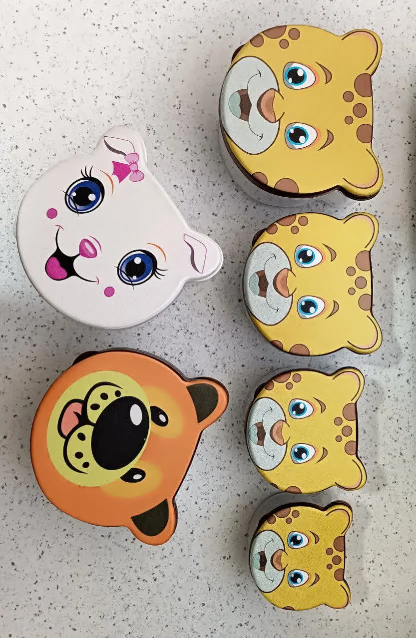 ظرف فانتزی ۴تیکه عروسکی 🧸
