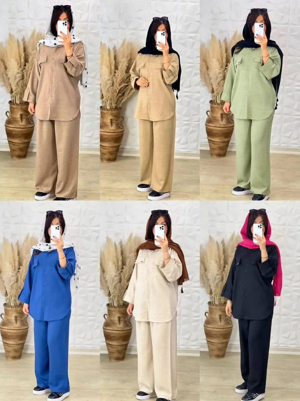 مانتوشلوارای ست بهترین انتخاب برای نوروزن،،،، چون دیگه دغدغه ست کردن نداری و با یه خرید، چندین نیازبه خریدتو رفع میکنی😍
