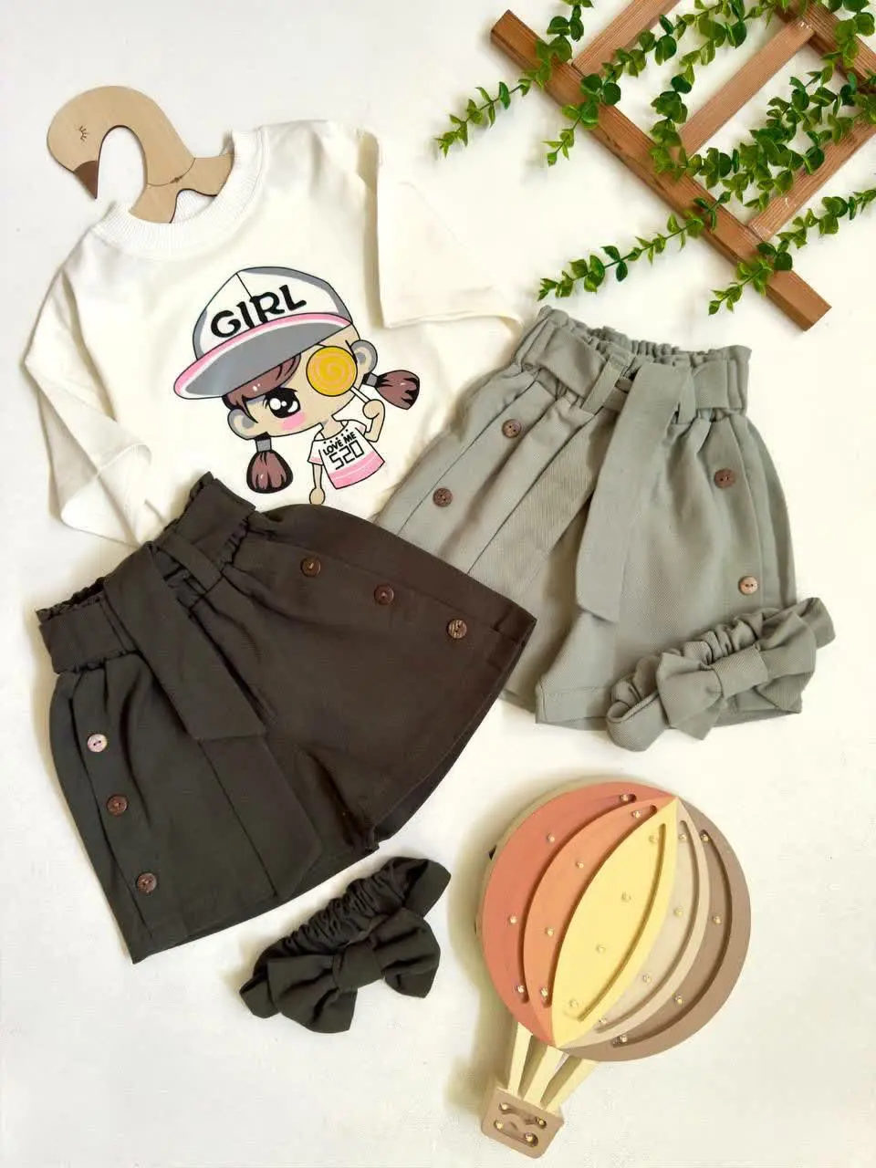 👚نام: کراپ شلوارک + تل 🌐
