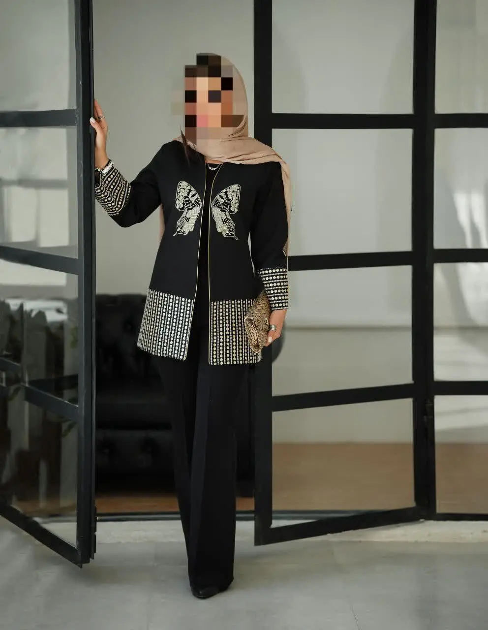 🖋نام: #کت مانتویی پروانه
