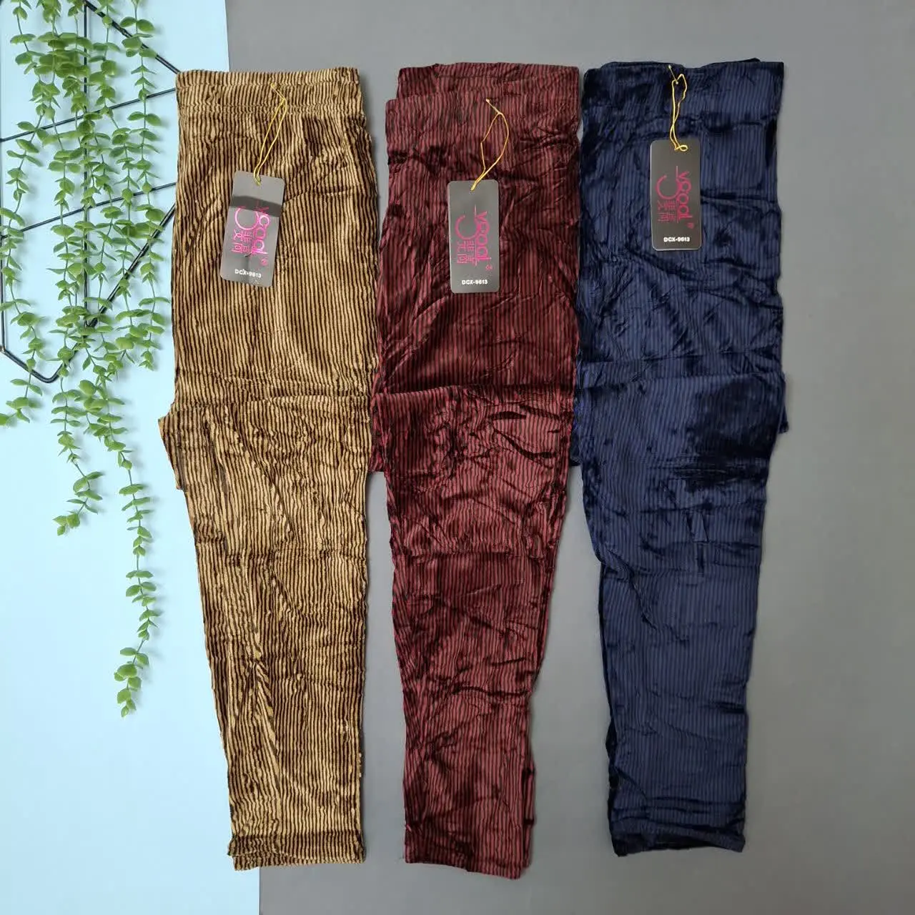 ‌‌ 🔥شلوار مخمل راه راه🔥
