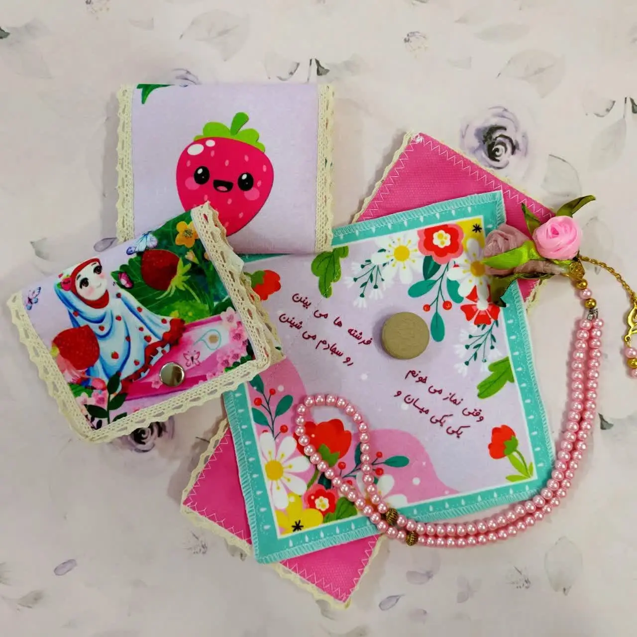  مدل چادر توت فرنگی
