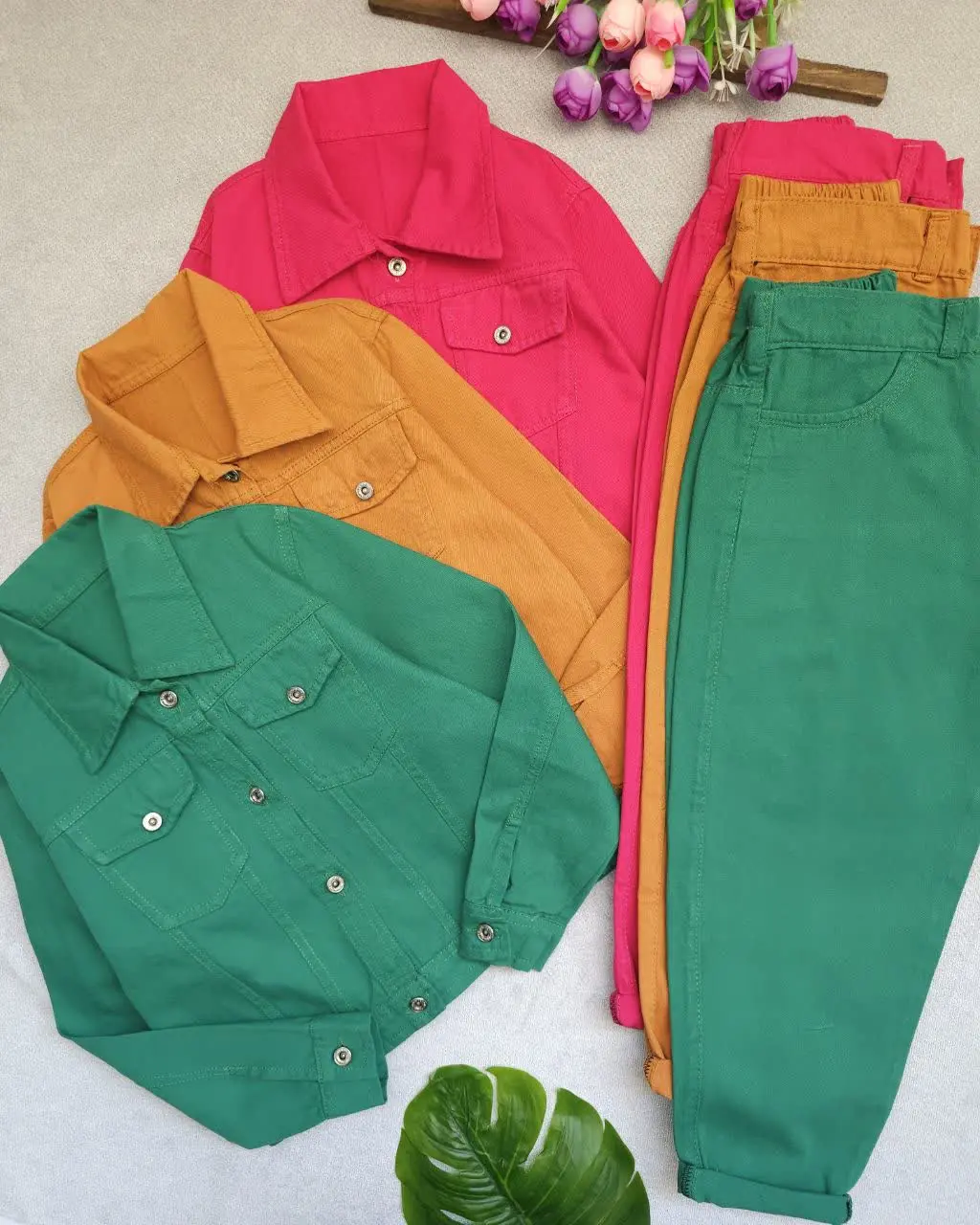 ست کت شلوار دخترانه لاوین
