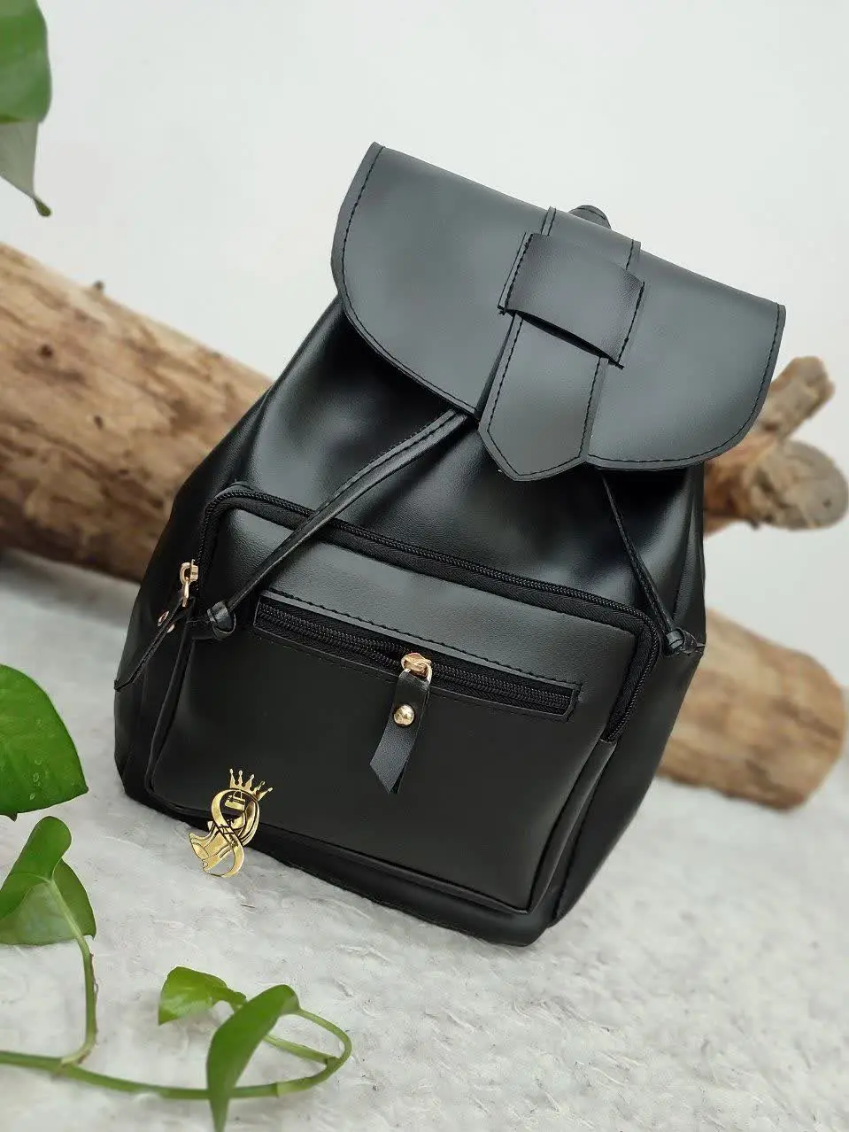 کوله پشتی چرمی مدل کراواتی😍