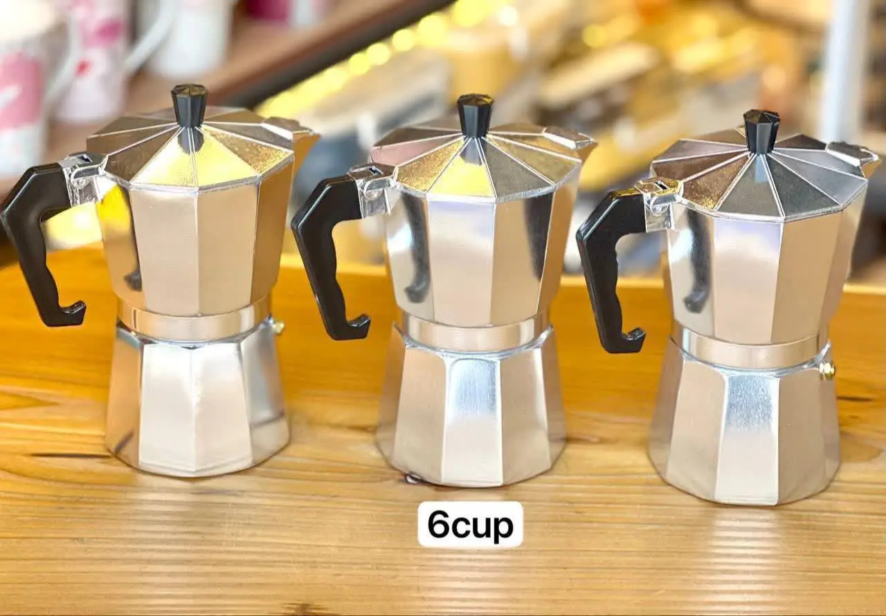 🌟قهوه جوش آلومینیومی ۶کاپ